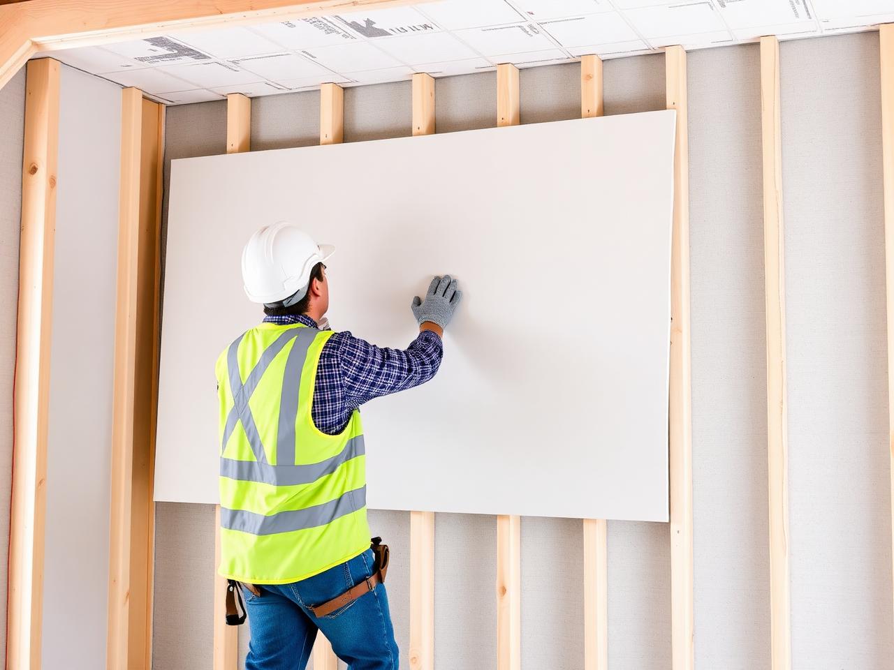 Professional drywall installation contractor